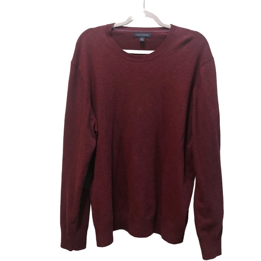Banana Republic Mens Long Sleeve Crew Neck Sweater